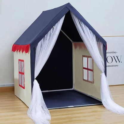 cabane-enfant-en-polyester-vabable-bleu-blanc-rouge