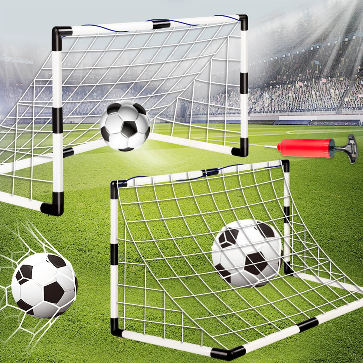 cage de foot enfant parfait pour initier le petit de 2-8ans au foot