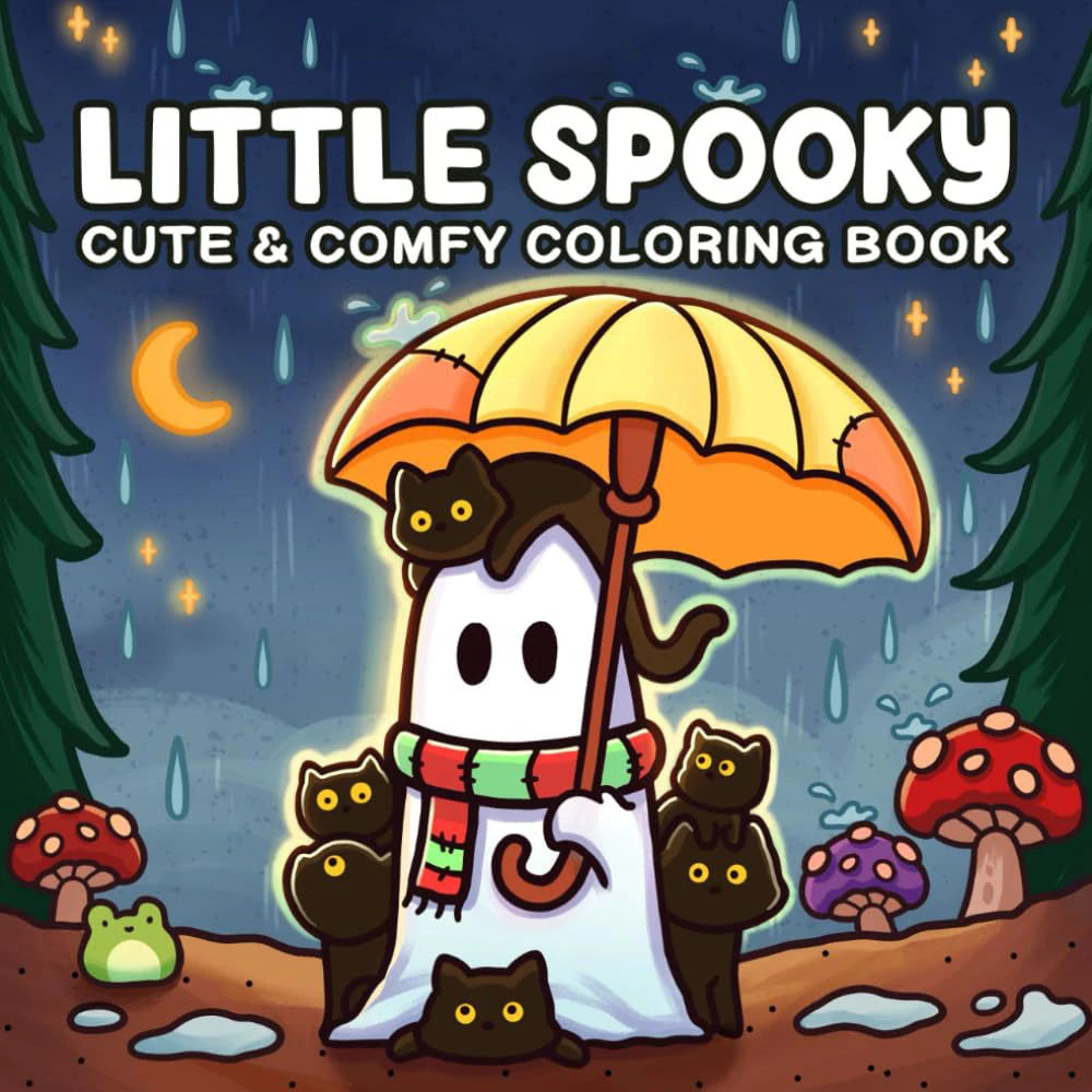 cahier de coloriage enfant Little spooky