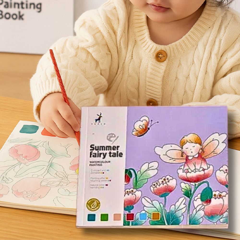 cahier de dessin pour enfant qui aime peinturer sans dégât