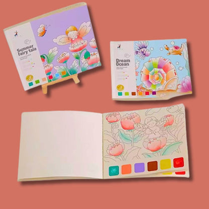 offrez un cahier de dessin  rempli d aquarelle  cadeau génial