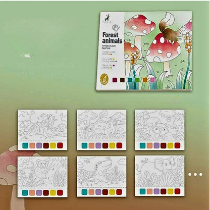 Cahier de dessin PREMIUM| Aquarelle pour Enfant🎨🖌️