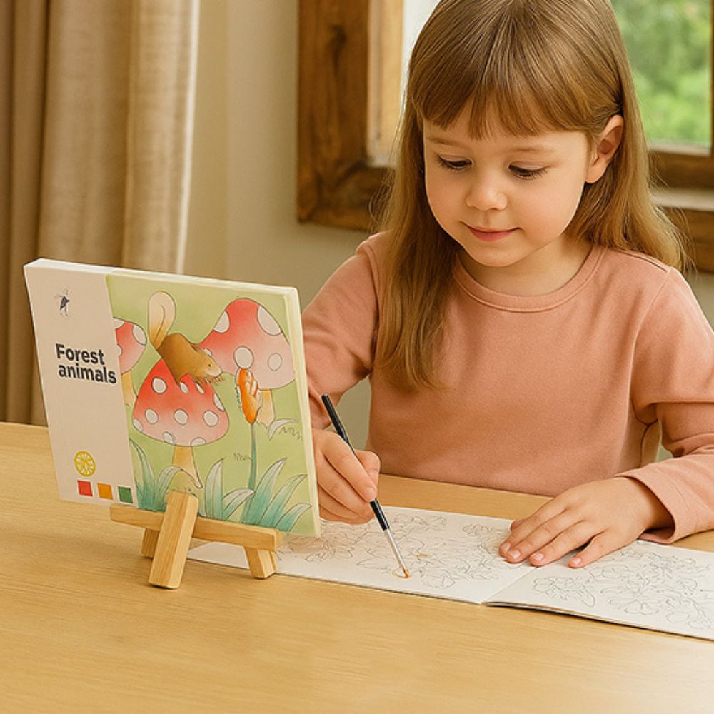 cahier de dessin pour peinture sans gachi l'aquarelle est incluse