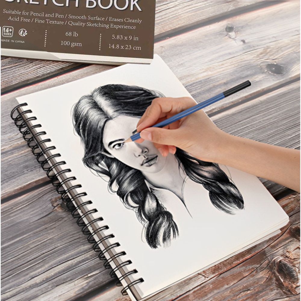 papier de dessin crayon, fusain, feutre et peinture   enfants crayon feutre