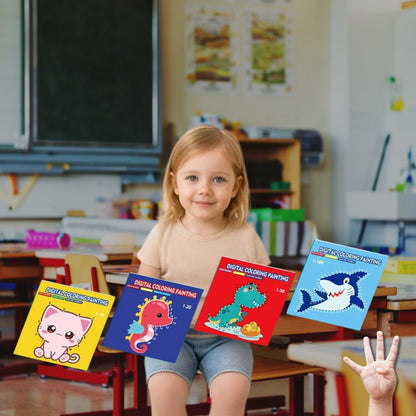 le pack des 4 cahier de vacances maternelle pour apprendre ses chiffres et ses nombres de 1 à 100