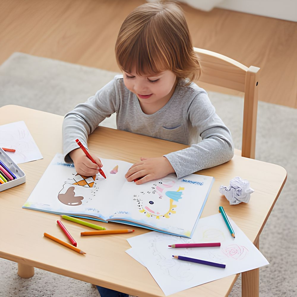 cahier de vacances maternelle points à relier pour apprendre à reconnaître les chiffres et les nombres
