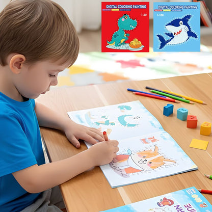 cahier de vacances maternelle points à relier 2 cahiers pour les plus avancé de 5 a 7 ans 1 à 100