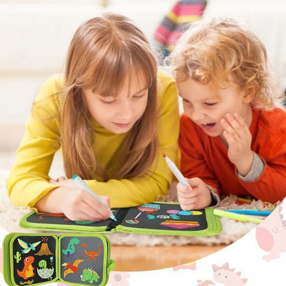 CAHIER DESSIN EFFAÇABLE | Ardoise StoryBook™ Effaçable, Multipages: 6, 10 ou 16 pages