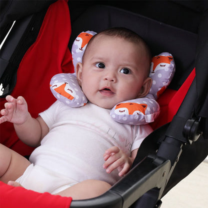Cale tete bebe lavable, douillet et protection pour le bébé pendant ses périodes assis et coucher