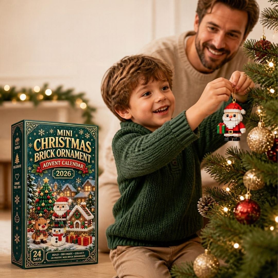 calendrier de l'avent 2026 pour son enfant  Les Blocs du Père Noël construire ses décos