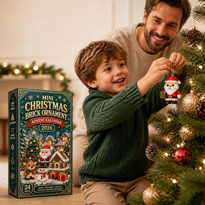 calendrier de l'avent 2026 pour son enfant  Les Blocs du Père Noël construire ses décos