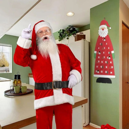 Montrer à votre enfant le temps qui passe vite avec un calendrier de l'avent à remplir soi même