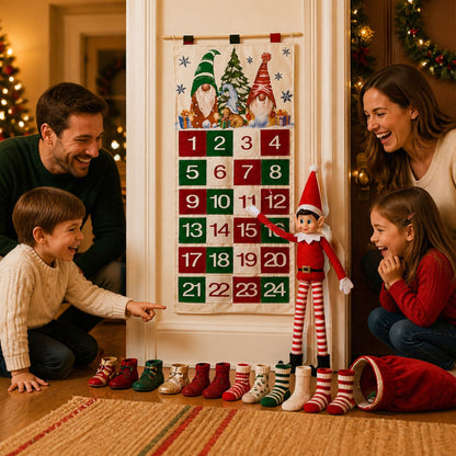 calendrier de l'avent de Lutin  à remplir de farce de lutin