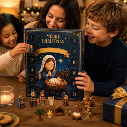 CALENDRIER DE L'AVENT : L'histoire de la NATIVITÉ racontée en 24 portes