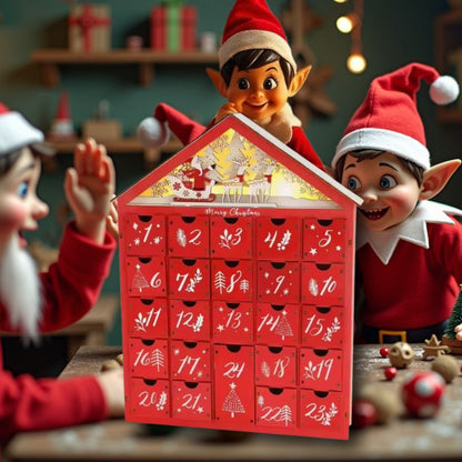 CALENDRIER DE L'AVENT EN BOIS 🎅: Un Trésor Familial