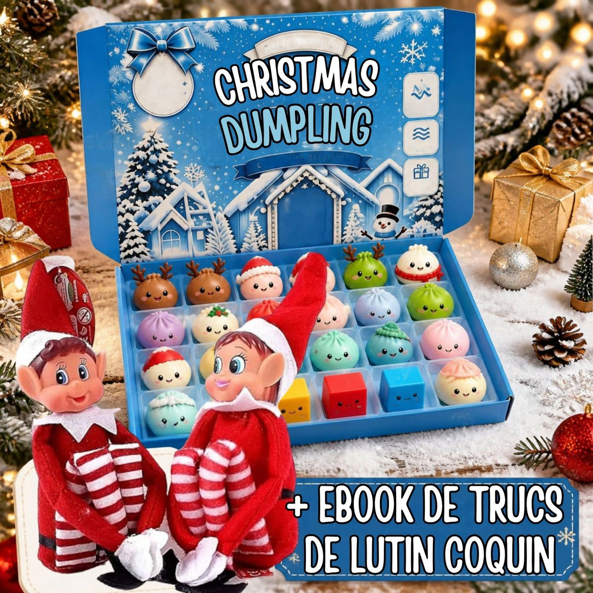 offre duo lutin coquin et calendrier de l'avent enfant