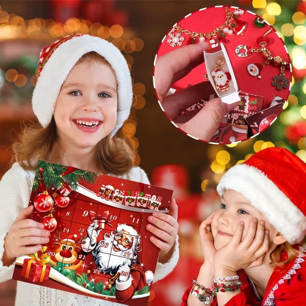 calendrier de l avent bijoux pour jeune fille qui aime fabriquer des bracelets