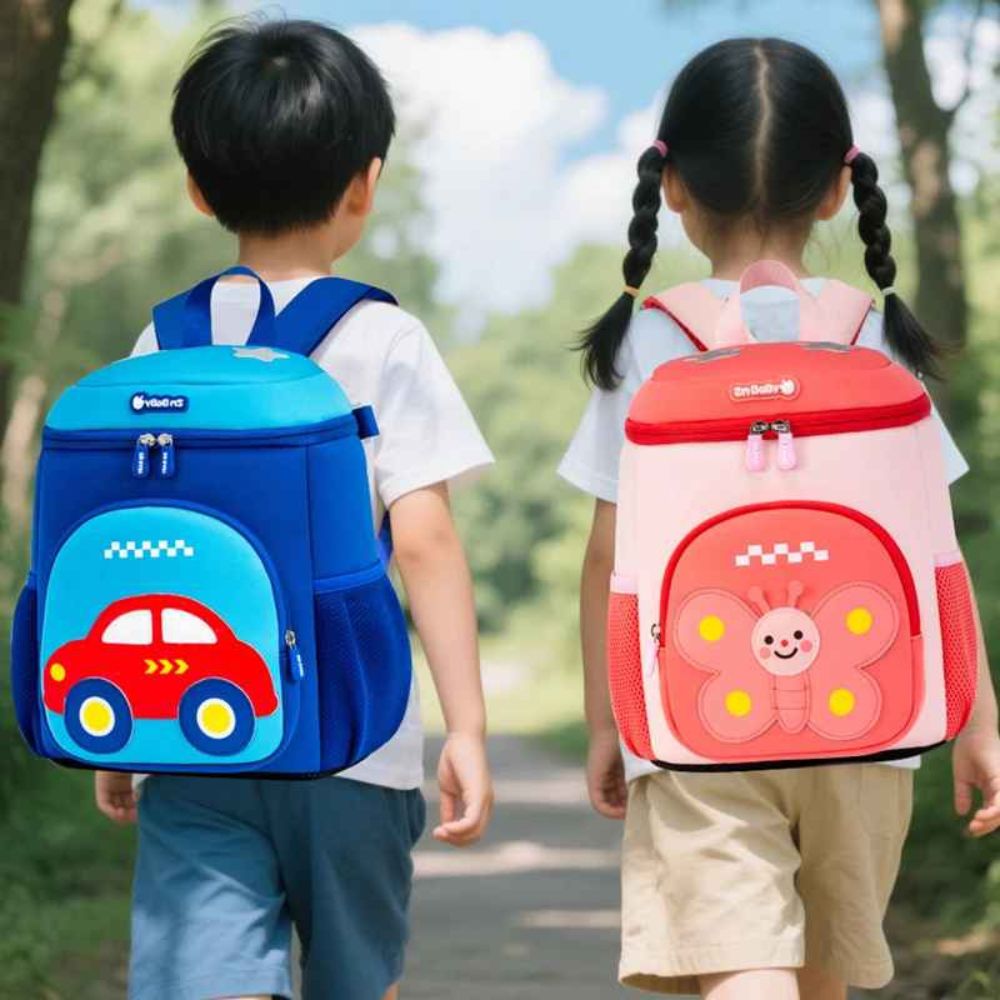 cartable Maternel léger et joli et adapté aux filles et aux garçons 3-8 ans  