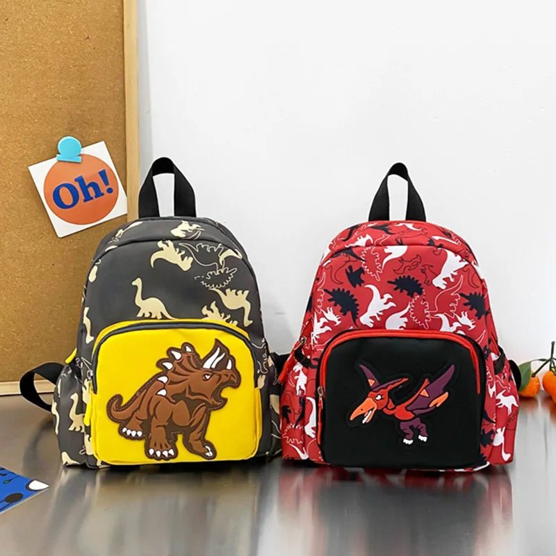 Cartable maternelle garçon| Sac à dos Dinosaures pour les à