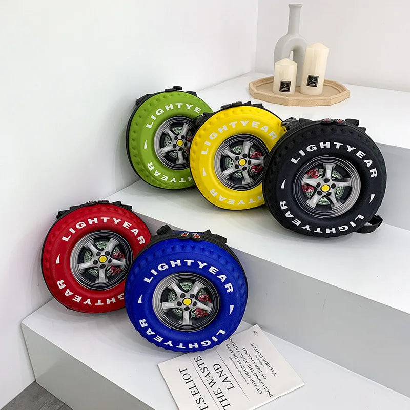 cartable maternelle garçon fan de petites voitures et de camion , modèle Coréen pour soutenir la colonne vertébrale