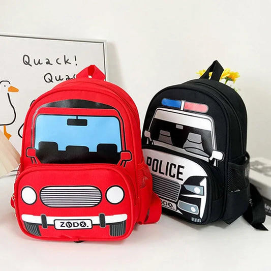cartable-maternelle-voiture-de-police-sac-d-école-préféré-des-garçons