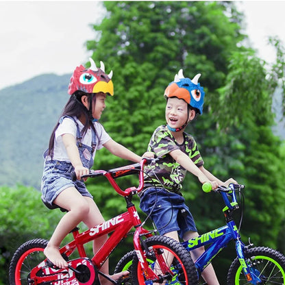 Casque velo enfant | Casque ROCKBROS dinosaure tricératops (3 - 8ans) - JEUX - FOCUS