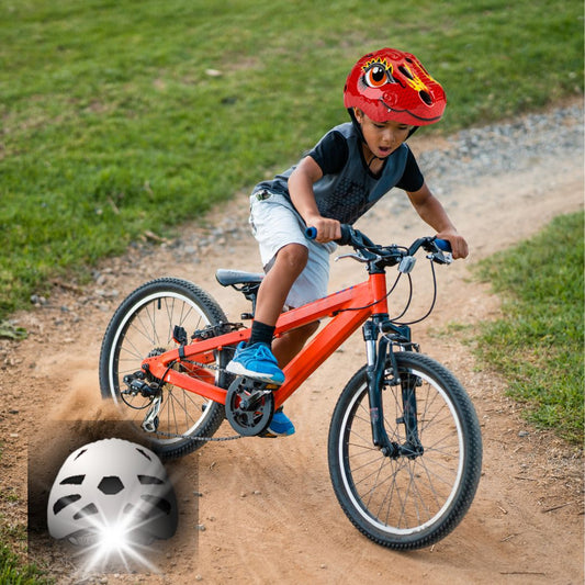 CASQUE VELO ENFANT| casques de sécurité DINOSAURE amusant🦖🚴🏼🛹 - JEUX - FOCUS