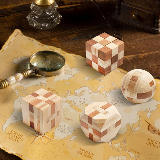 casse tete chinois enigmatique fidget toys tous ages en bois