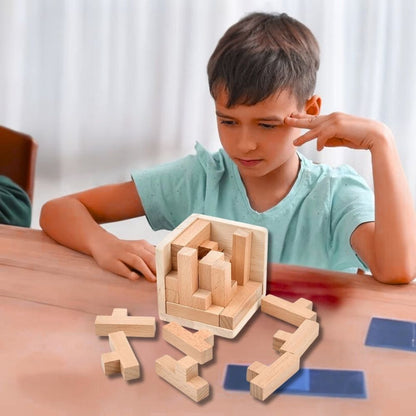Casse-tête en bois | Cube Kuby 3D™