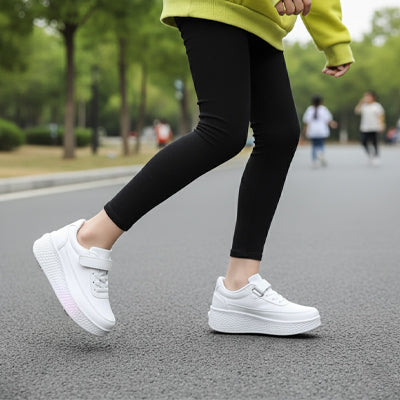 chaussure à roulette ou basket de course touours belle et confortable