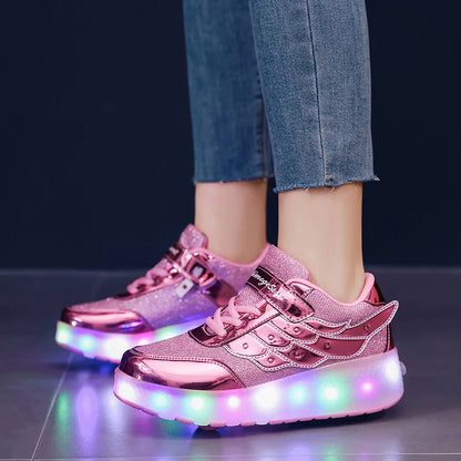 roule en chaussure à roulettes partout où tu voudras