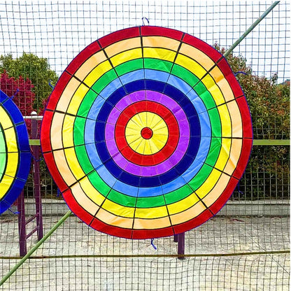 cible flechette géant   pour tous avec balles collantes