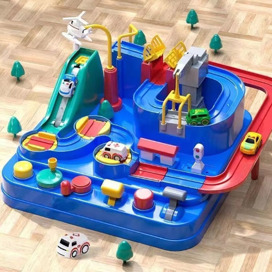 offrez une solutionaux écrans captivantes avec ce circuit voiture enfant 3 ans de trafique au centre ville