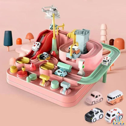 circuit-voiture-enfant-rose-jeux-4-ans