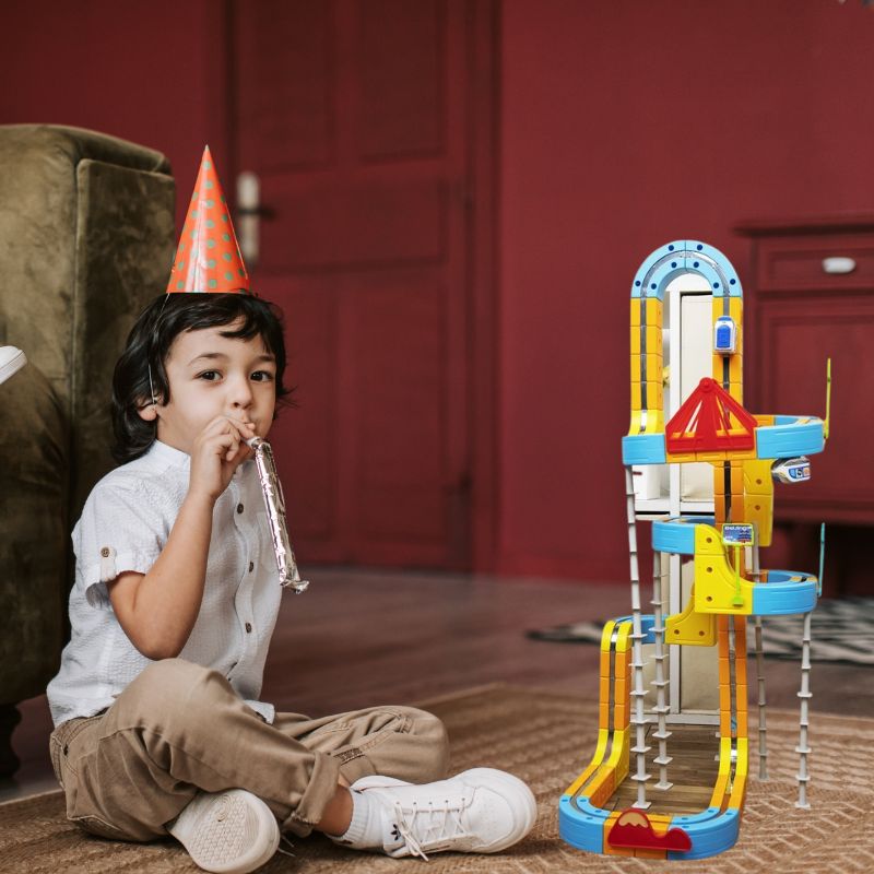 offrez un cadeau enfant 5 a 12 ans parfait avec ce circuit voiture enfant top 1 des jouets 2025