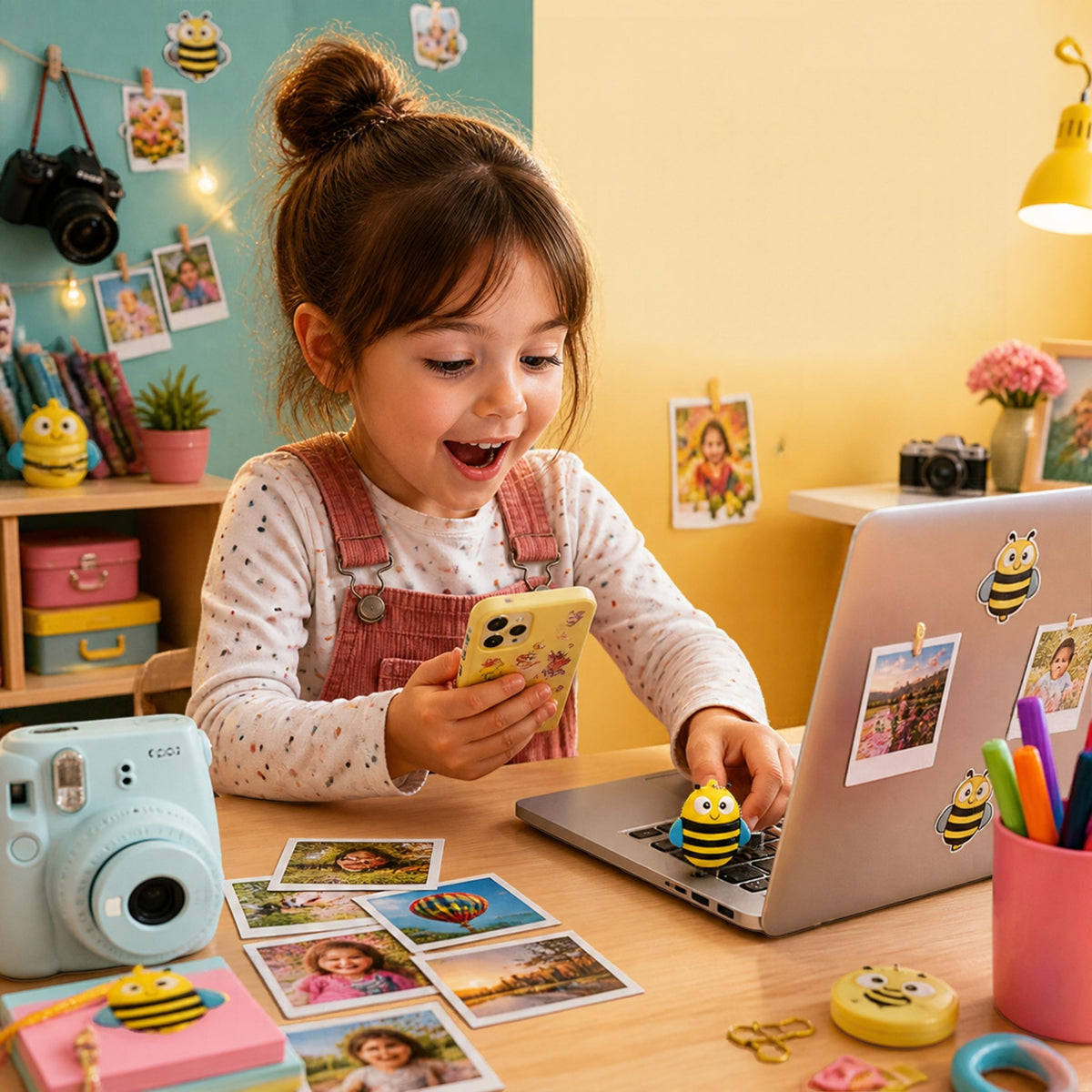 clé USB en forme de abeille mignonne