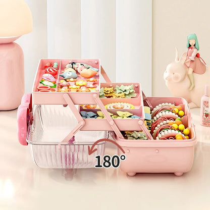 Coffre de Rangement "Girly" pour petits Accessoires📎🧰 - JEUX - FOCUS