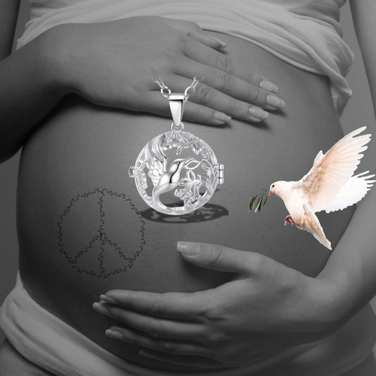 Collier de grossesse couleur de naissance |COLOMBE ARGENTÉE🕊️ - JEUX - FOCUS