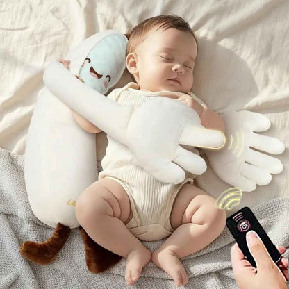 coussin bebe blanc lavable sommeil profond bébé calme et rassuré