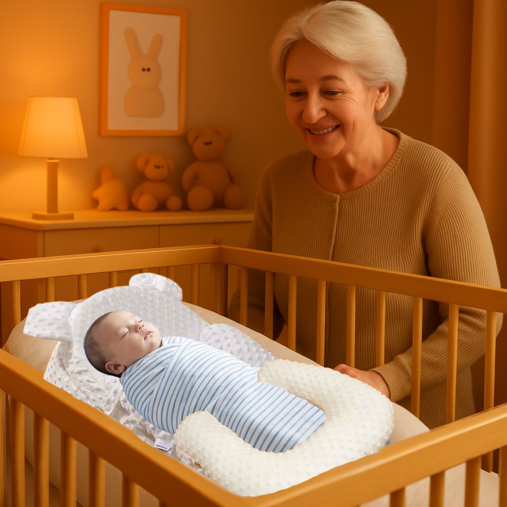 coussin de positionnement pour bébé 0-2ans iclinaisaon anti reflux