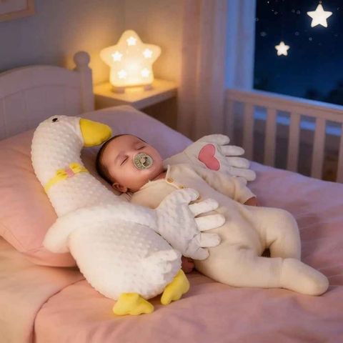 coussin pour bebe mami-tapoteuse™ mère l'oie calmer, rassurer et enormir. chaleur, présence rassurance et tapotement