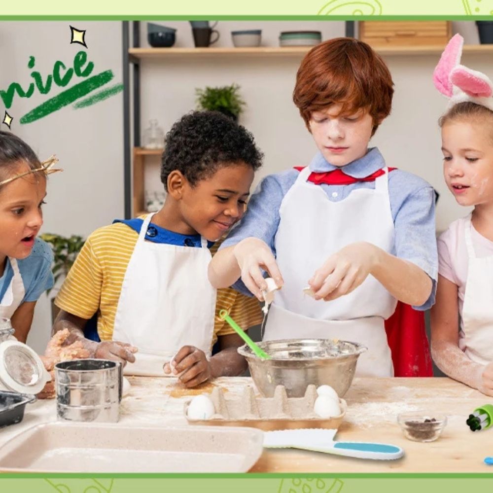 les enfants adorent cuisiner offrez le couteau enfant pour la sécurité