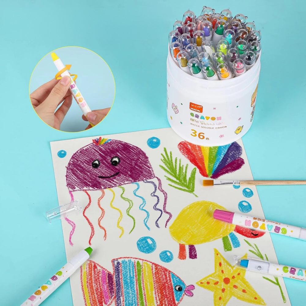 crayons de couleur facile à utiliser pour différentes technique tournéz et utilisez simplement
