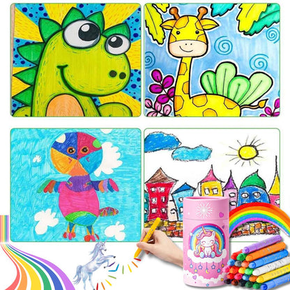 crayons de couleur créatifs