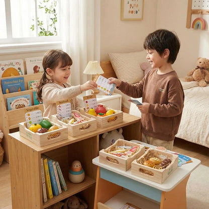 Cuisine enfant | Aliments en bois Montessori