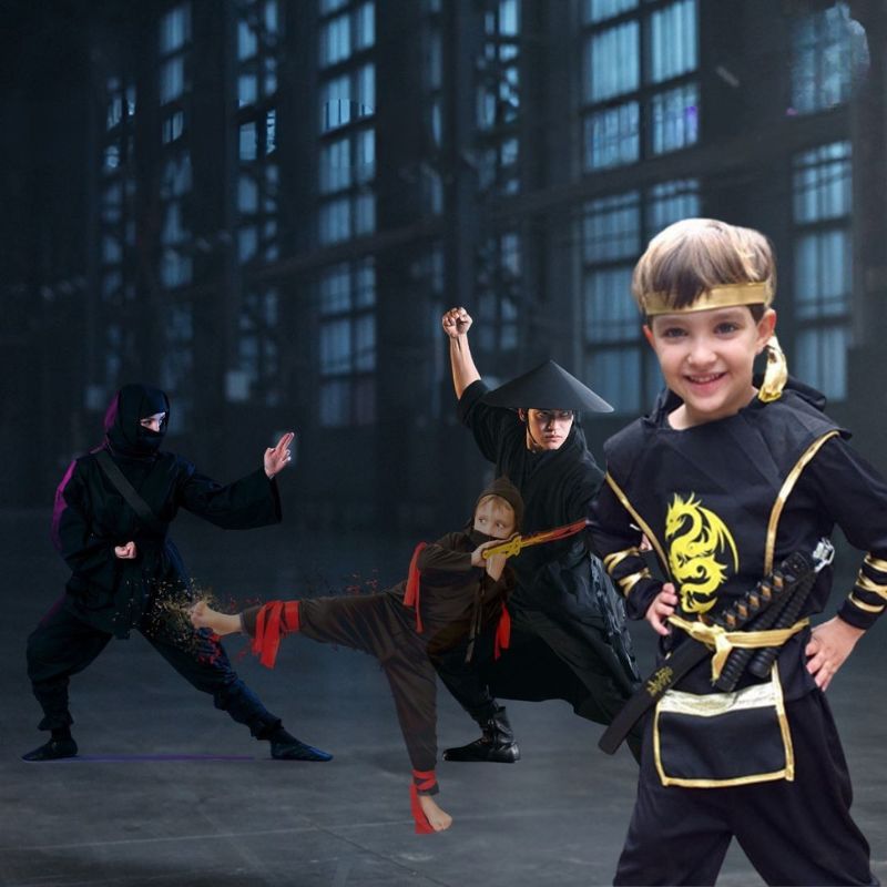 déguisement Ninja pour le jeu de rôles et les fêtes costumées