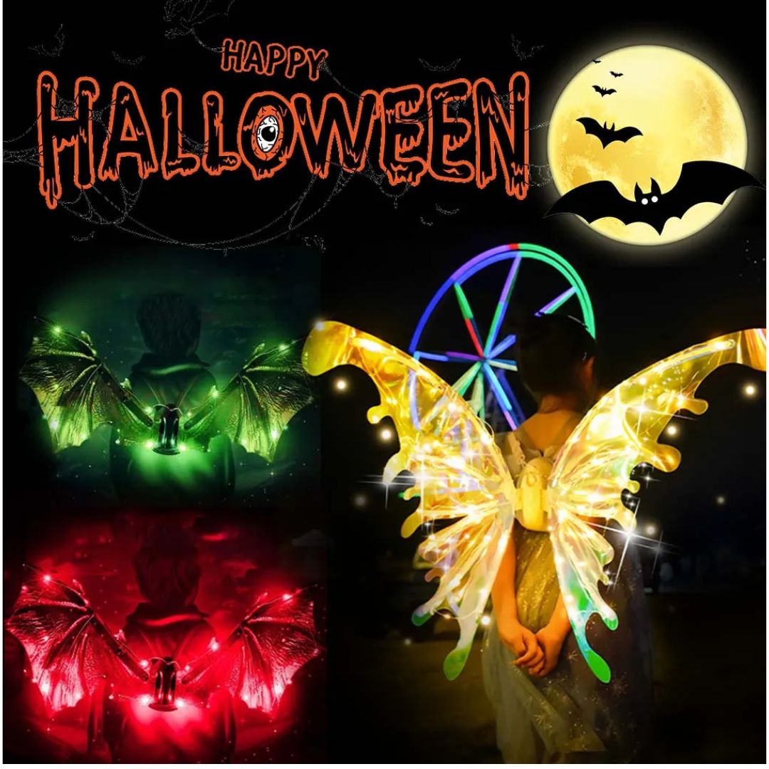 déguisement  carnaval et halloween lumineux spectaculaire option musique parfait  accessoire à tout déguisement
