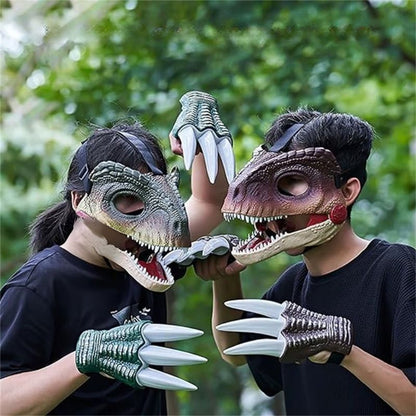 Déguisement Dinosaure Électro-Dino™|Masque Sons et lumières 🦕🦖HALLOWEEN