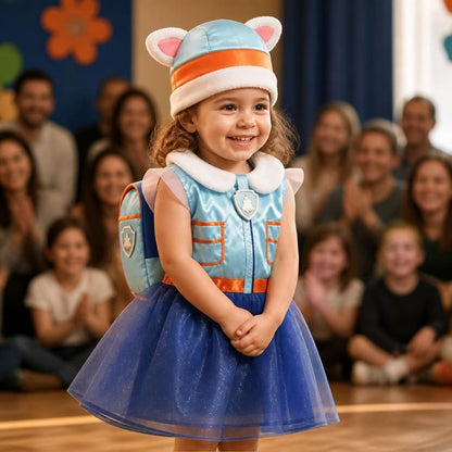 deguisement enfant 3 ans fille de la série pour tout petit pat patrouille