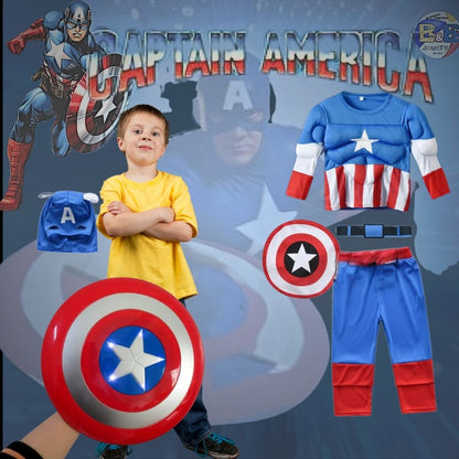 Deguisement Halloween Enfant :4 costume-pyjama de super héros🦸🏻